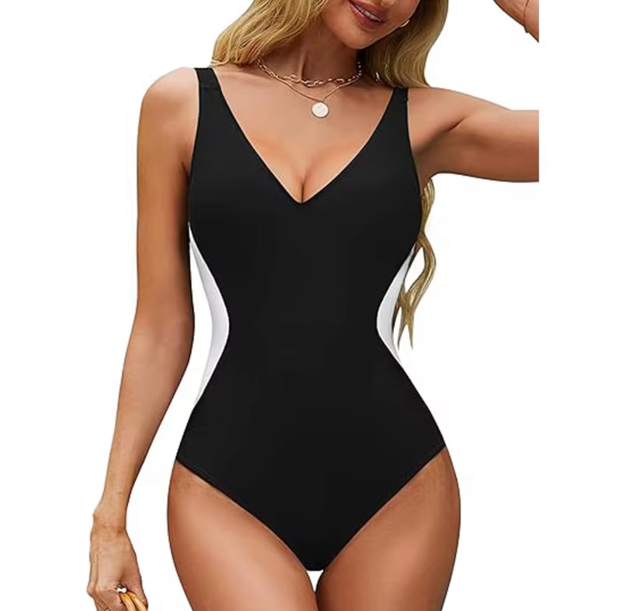 The Luxurious Sultry Contour Effect Sculpting One-Piece Swimsuit