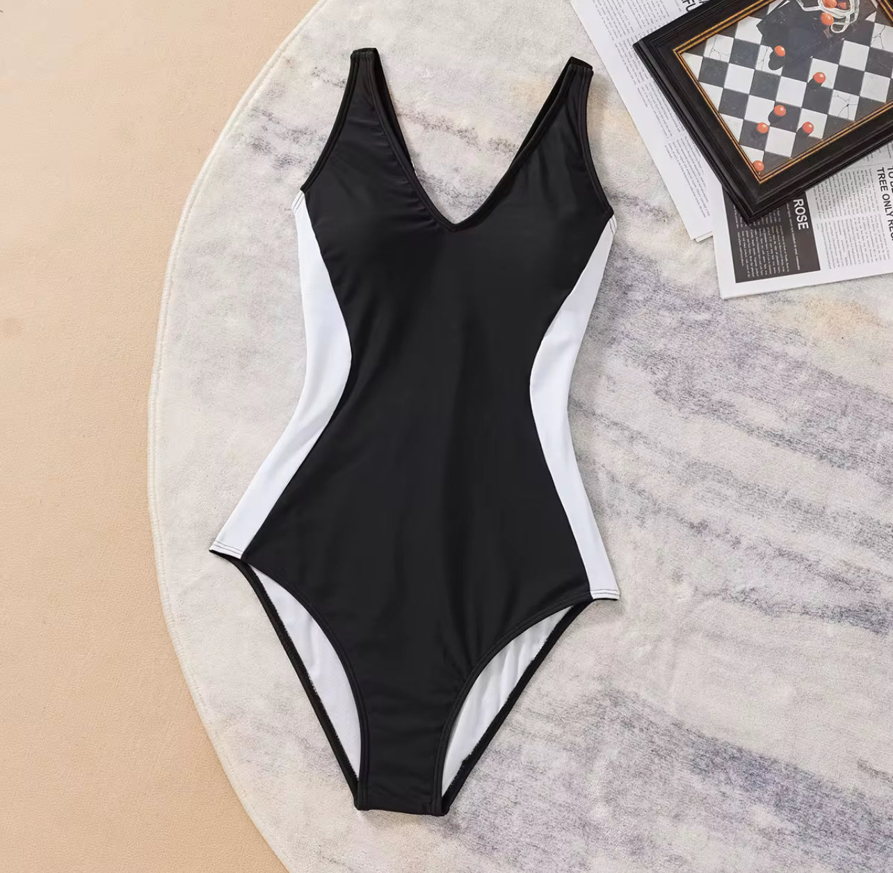 The Luxurious Sultry Contour Effect Sculpting One-Piece Swimsuit
